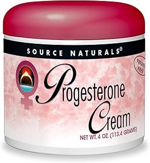 Source Naturals Natural Progesterone Cream, 4 Ounce (113.4 g)