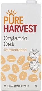 Pure Harvest Organic Oat Unsweetened Milk 1 Litre