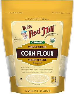 Bob’s Red Mill Organic Corn Flour, 624 grams