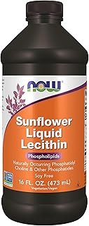 NOW Foods - Sunflower Liquid Lecithin - 16 fl. oz.