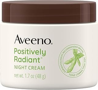 Aveeno Positively Radiant Skincare Intensive Night Cream 1.7 Ounce