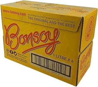 Bonsoy Soy Milk, 6 x 1000 ml