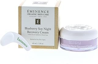 Eminence Organic Skin Care Blueberry Soy Night Recovery Cream, 2 Ounce