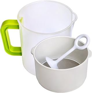 Nut Milk & Greek Yogurt Maker - Reusable & Durable Nut Milk Bag Alternative - Fine Mesh Stainless Steel - Soy/Oat/Almond M...