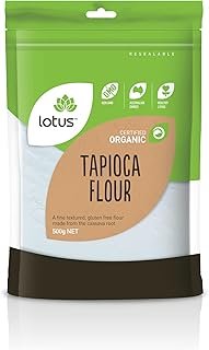 Lotus Organic Tapioca Flour, 500 g