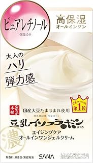 Sana Nameraka Honpo Soy Milk Isoflavone Wrinkle Gel Cream - 100g