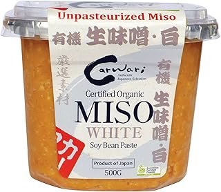 Carwari Organic Miso Soy Bean White Paste 500 g