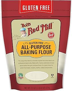 Bob’s Red Mill Gluten Free All Purpose Baking Flour, 623 g, No Flavor Available