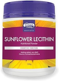 Wonderfoods Sunflower Lecithin Nutritional Powder 250 g, White (WFPSUN)