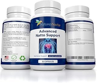 Nattokinase 4000 FU Supplement- 200mg of Natto Kinase Powder All Natural Blood Thinner Capsules Made from Organic Fermente…