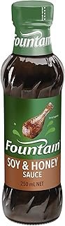 Fountain Soy and Honey Sauce Dipping and Marinade Fountain Sauces 250ml
