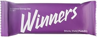 Winners Sports Nutrition Sustained Energy Bar – Sticky Date Pudding, Pack of 12