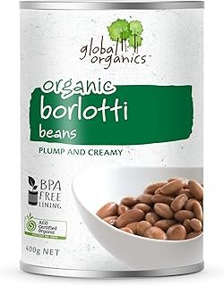 Global Organics Borlotti Beans 400 g