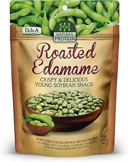 DJ&A Nature's Protein Roasted Edamame Snack 50 g
