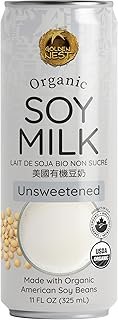 Golden Nest Organic Soy Milk | Ready to Drink Traditional Asian Recipe Soy Milk | All Natural High Protein No Preservative…