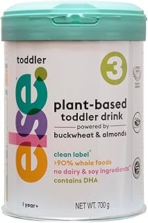 Else Nutrition Plant-Based Toddler Nutrition Drink, 12 months+, Powered by Buckwheat & Almonds, Dairy-Free & Soy-Free, Ori…