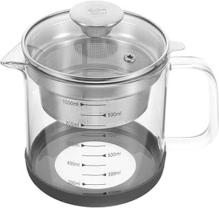 Alipis Stainless Steel Soy Milk Filter Multiple Usage Food Strainer Glass Yogurt Strainer Maker Juice Tea Filter Pot with ...