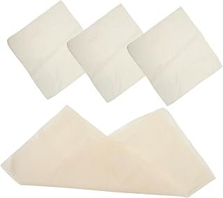 GRIRIW Large Food Grade Tofu Strainer 4pcs Reusable Cheese Cloths for Soy Cheese Production