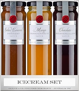 Ogilvie & Co Ice Cream Set Tall Trio Gift Pack