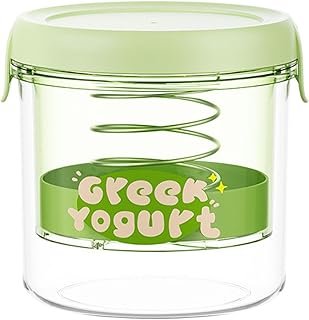 jamgeery Yogurt Whey Separator – Fine Mesh Yogurt Filter,Yogurt Making Tool with Stainless Steel Springs for Yogurt, Chees…