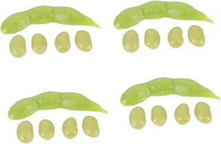 ifundom 1 Set Emulational Bean Fake Edamame Green Fake Green Beans Realistic Food Props Soybeans Artificial Faux Fake Plan…