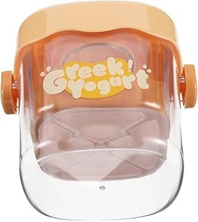 OFFSCH Greek Yogurt Strainer Storage Box One Basket Tool for Thick Yogurt Maker Juice Lid Reusable Food Separator Cartoon ...