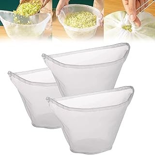 2025 New Soy Milk Bag,Cheesecloth Or Food Strainer,Nut Milk Bags for Straining Reusable,Juice Fine Mesh Cheese Cloth (S+M+L)
