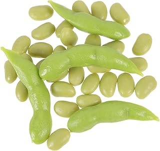 KICHOUSE 1 Set Bean Fake Artificial Green Beans Soybean Home Hedge Decor Lifelike Artificial Plants Faux Plants Artificial…