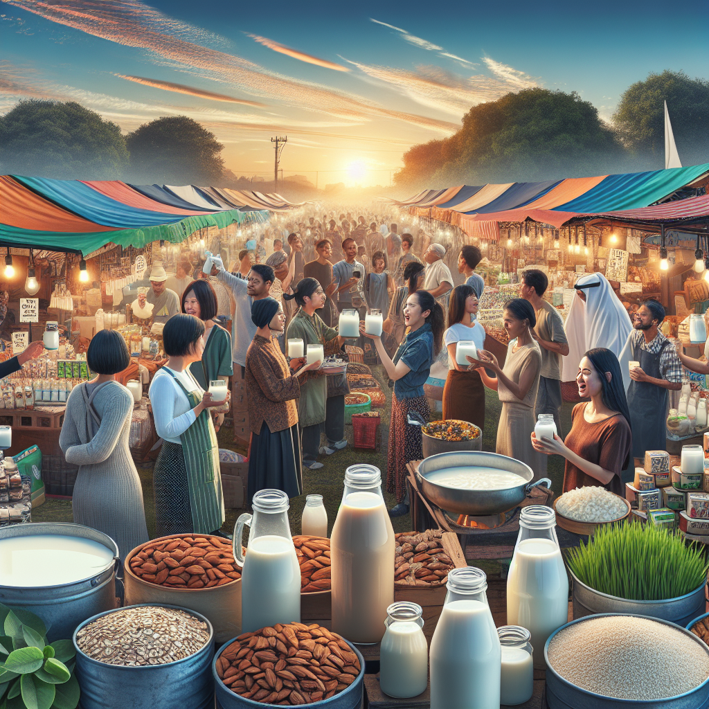 Asia Leads Global Plant Milk Market with $14.3 Billion