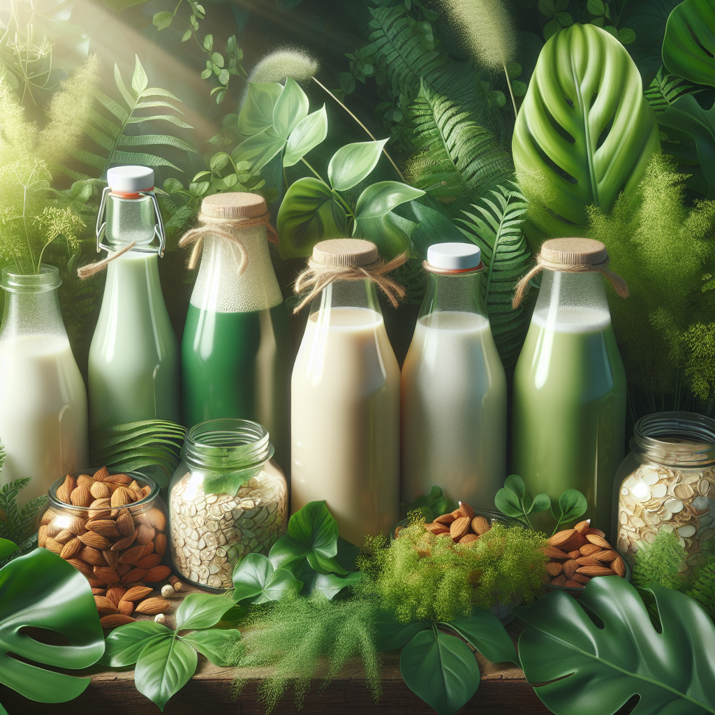 Plant-Based Milks: Sustainable Choices for Health and Environment